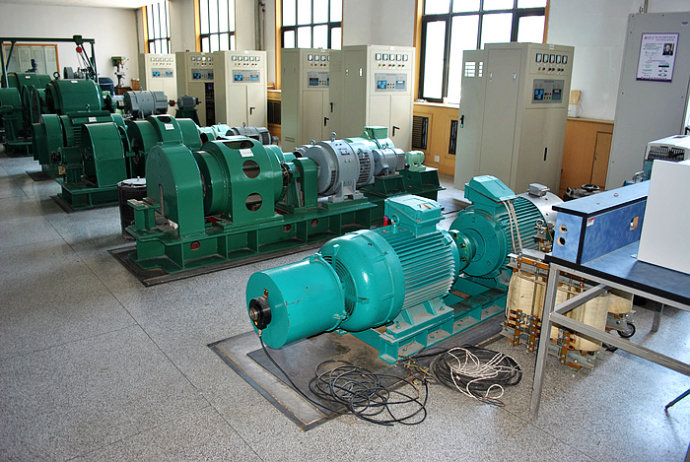 湾岭镇某热电厂使用我厂的YKK高压电机提供动力